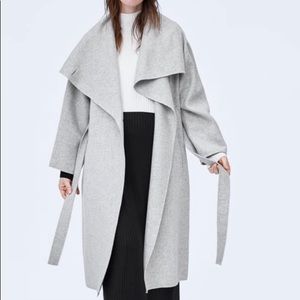 Zara Wool Coat w/collar